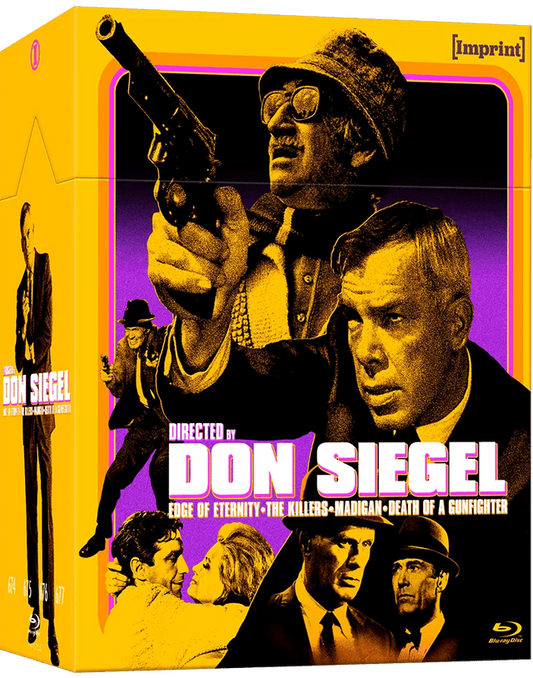 PRE-ORDER Directed by Don Siegel (NOTE) Limited Edition Hardbox Imprint - Blu-ray Region Free