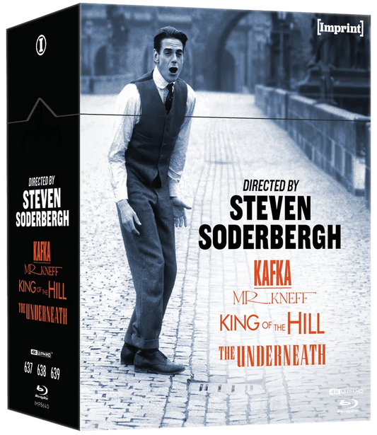 PRE-ORDER Directed by Steven Soderbergh (NOTE) Limited Edition Hardbox Imprint - Blu-ray Region Free