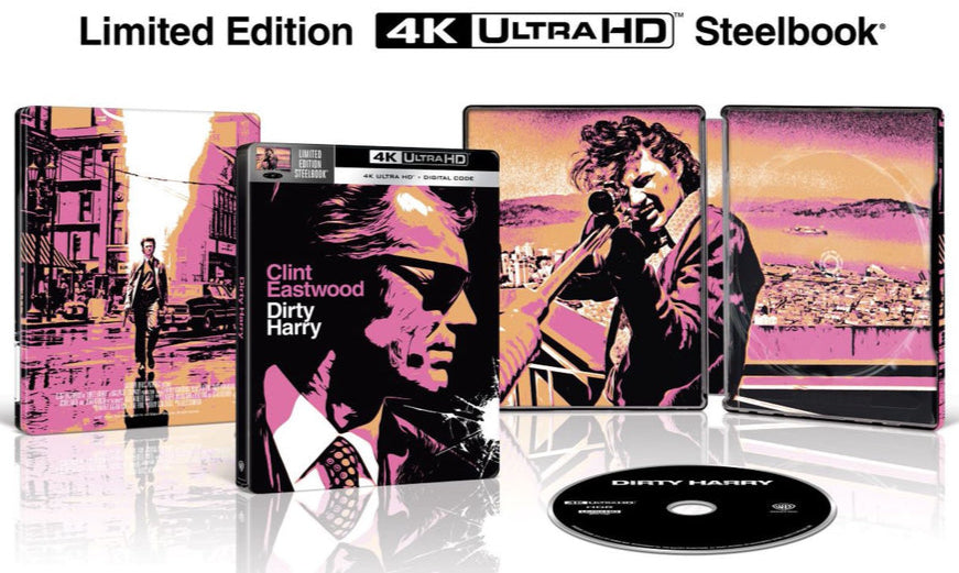 PRE-ORDER Dirty Harry (1971) Limited Edition Steelbook - 4K UHD