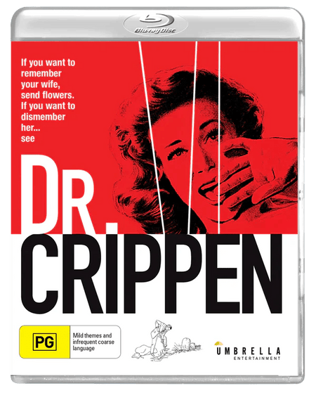 Dr. Crippen (1962) LE Slipcover Umbrella - Blu-ray Region Free