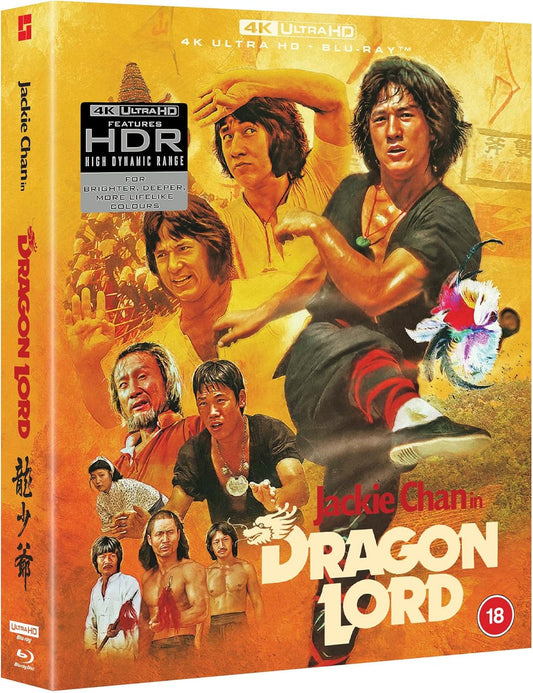 PRE-ORDER Dragon Lord (1982) Limited Deluxe Edition 88 Films UK - 4K UHD / Blu-ray Region B