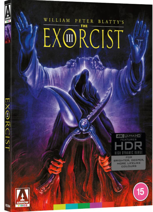 The Exorcist III (1990) DINGED LE Slipcover Arrow UK - 4K UHD