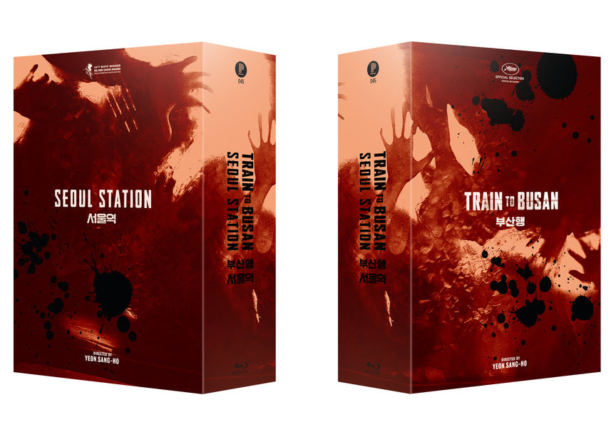 Train to Busan & Seoul Station (Plain Archive) LE 370 Steelbook Full Slip Triple Pack - Blu-ray Region A *SMALL DINGS*