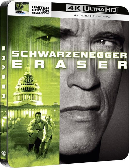 PRE-ORDER Eraser (1996) UK Limited Edition Steelbook - 4K UHD