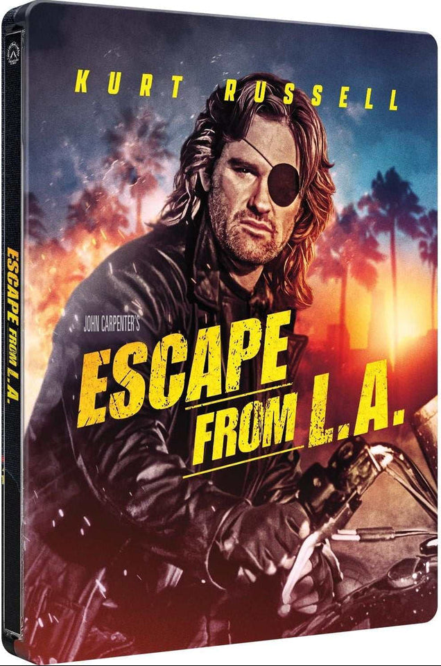 PRE-ORDER Escape From L.A. (1996) Limited Edition Steelbook - 4K UHD / Blu-ray