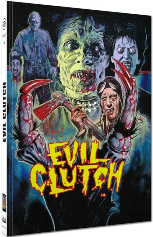 PRE-ORDER Evil Clutch (1988) LE 333 Mediabook - Blu-ray Region B