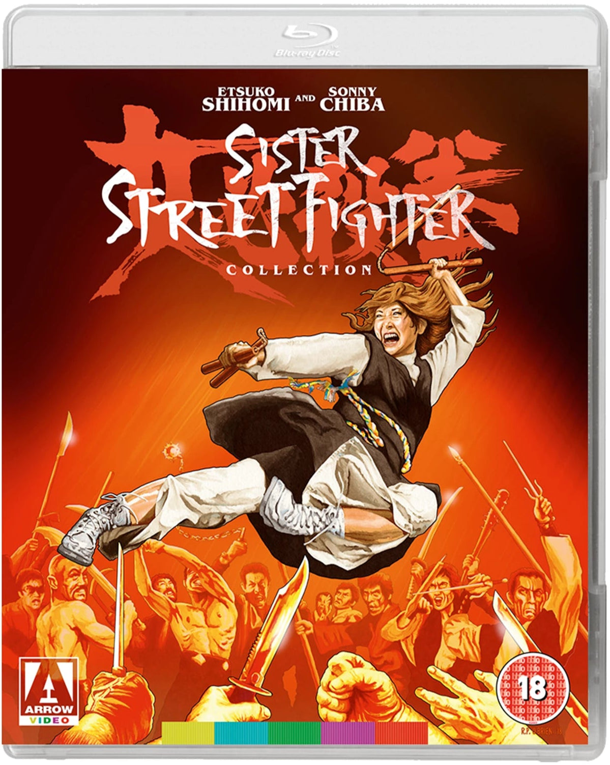 Sister Street Fighter Collection (4 Films) USED - Arrow UK - Blu-ray Region B