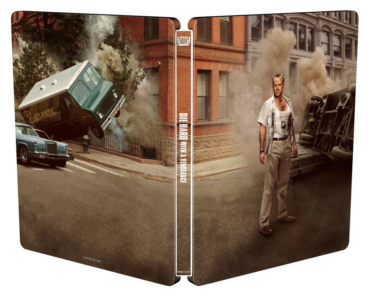 PRE-ORDER Die Hard with a Vengeance (1995) UK Limited Edition Steelbook - 4K UHD / Blu-ray Region Free