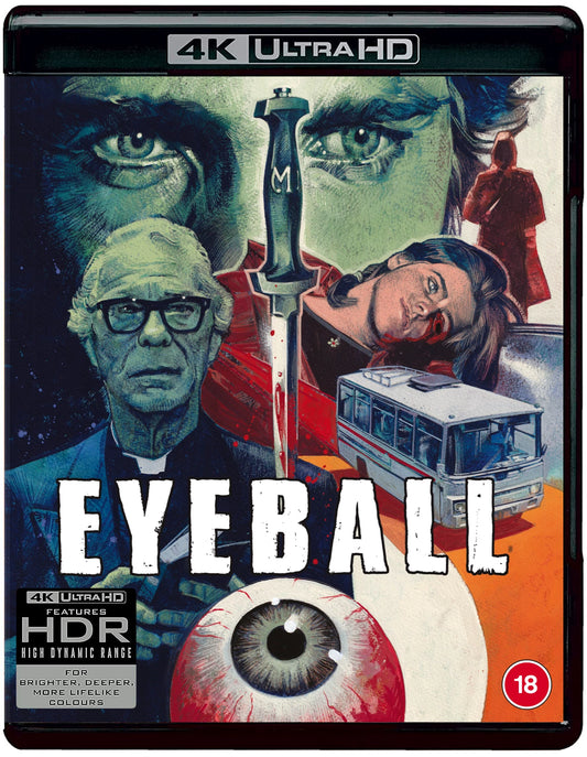 PRE-ORDER Eyeball (1975) Standard Edition 88 Films UK - 4K UHD