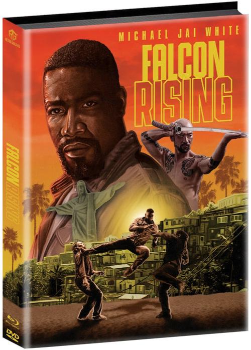 Falcon Rising (2014) LE 111 Padded Mediabook Cover B - Blu-ray Region B