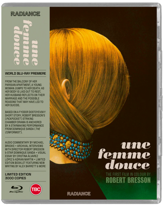 Une Femme Douce (1969) Limited Edition Radiance UK - Blu-ray Region B