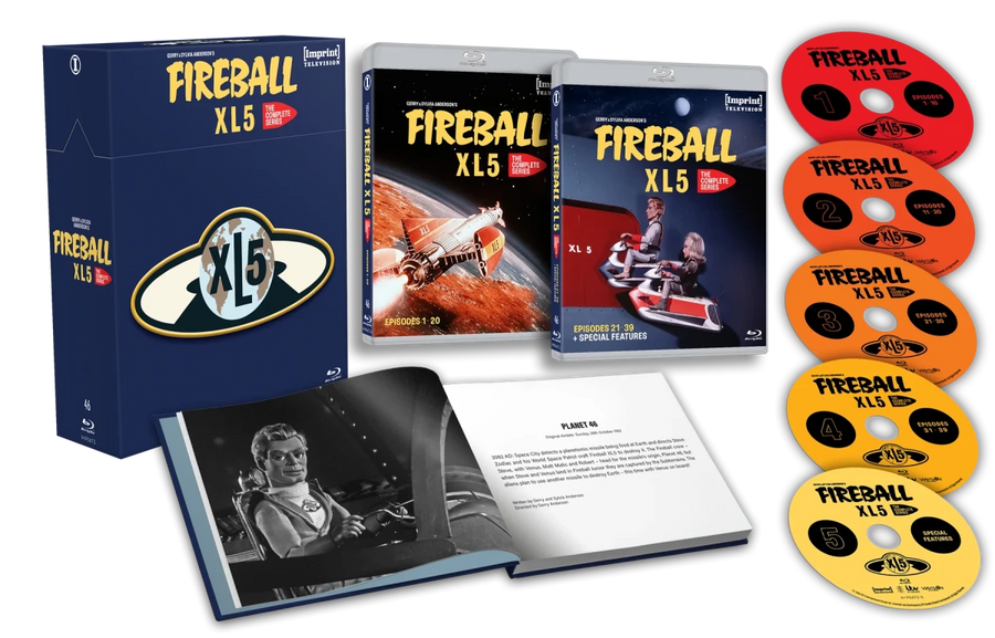 PRE-ORDER Fireball XL5: The Complete Series - Limited Edition Hardbox Imprint - Blu-ray Region Free