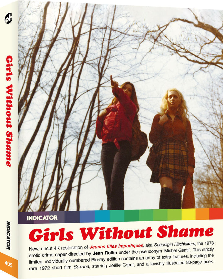 PRE-ORDER Girls Without Shame (Schoolgirl Hitchhikers 1973) LE Indicator US - Blu-ray Region Free