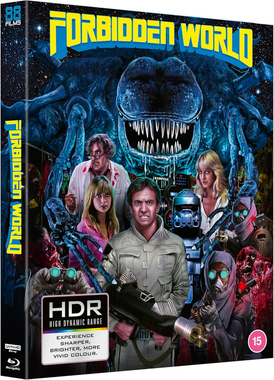 Forbidden World (1982) Slipcover 88 Films UK - 4K UHD / Blu-ray Region B