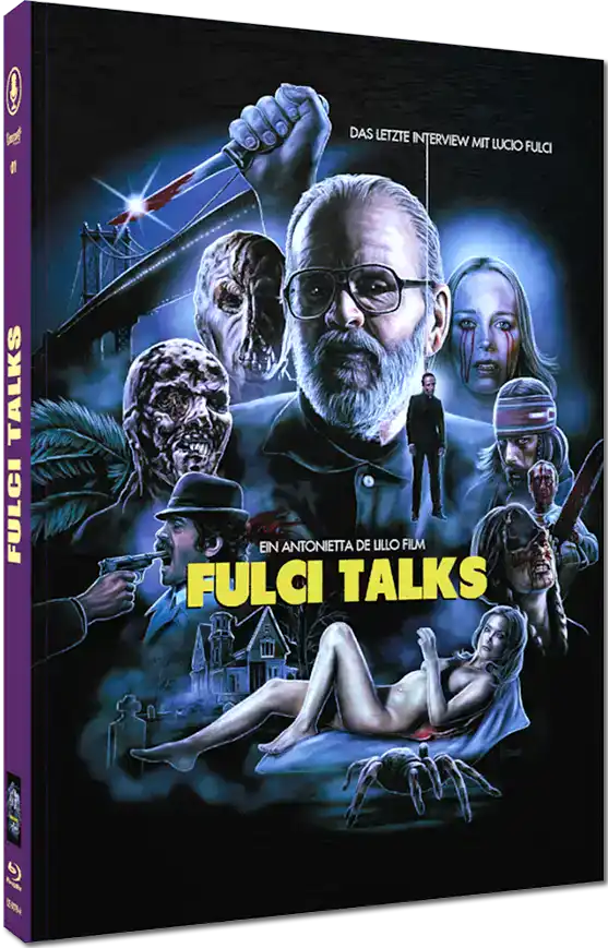 Fulci Talks (2021) LE 444 Mediabook - Blu-ray Region B