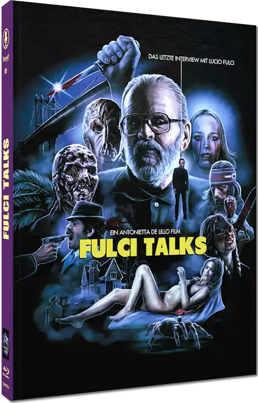 Fulci Talks (2021) LE 444 Mediabook - Blu-ray Region B