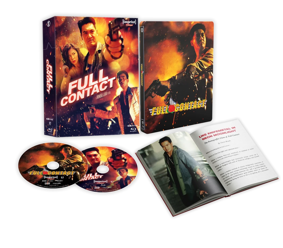 PRE-ORDER Full Contact (NOTE) Limited Edition Hardbox + Steelbook Imprint - 4K UHD / Blu-ray