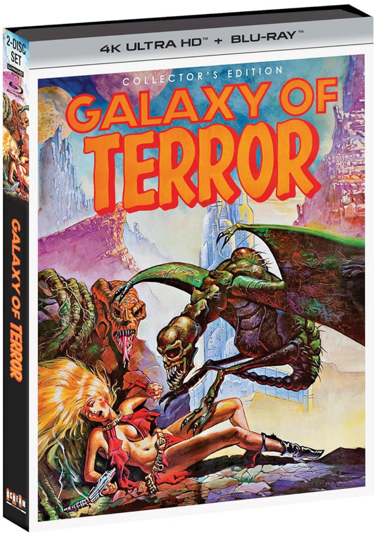 Galaxy of Terror (1981) LE Slipcover Scream Factory - 4K UHD / Blu-ray