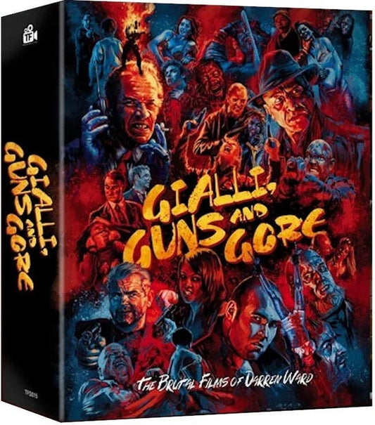 Gialli, Guns & Gore! The Films of Darren Ward (3 Films) 3-Disc Collector's Set - Blu-ray
