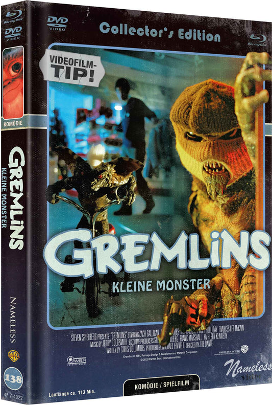 Gremlins (1984) LE 333 Mediabook - Blu-ray Region B