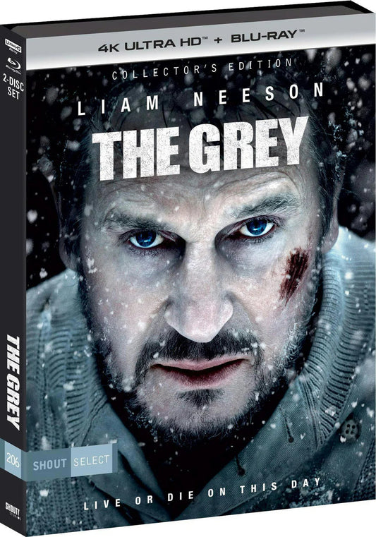 PRE-ORDER The Grey (2011) LE Slipcover Shout Factory - 4K UHD / Blu-ray