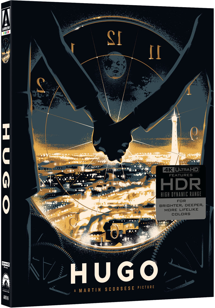 Hugo (2011) Limited Edition Slipcover Arrow US - 4K UHD / 2D + 3D Blu-ray