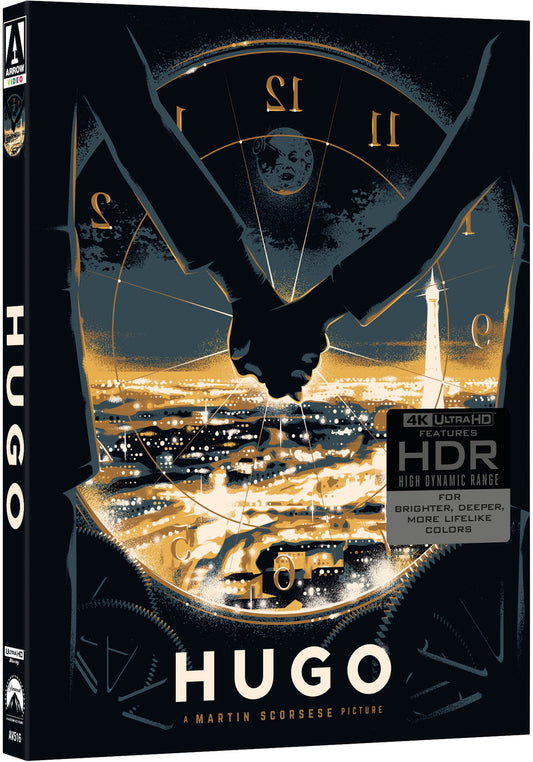 Hugo (2011) Limited Edition Slipcover Arrow US - 4K UHD / 2D + 3D Blu-ray
