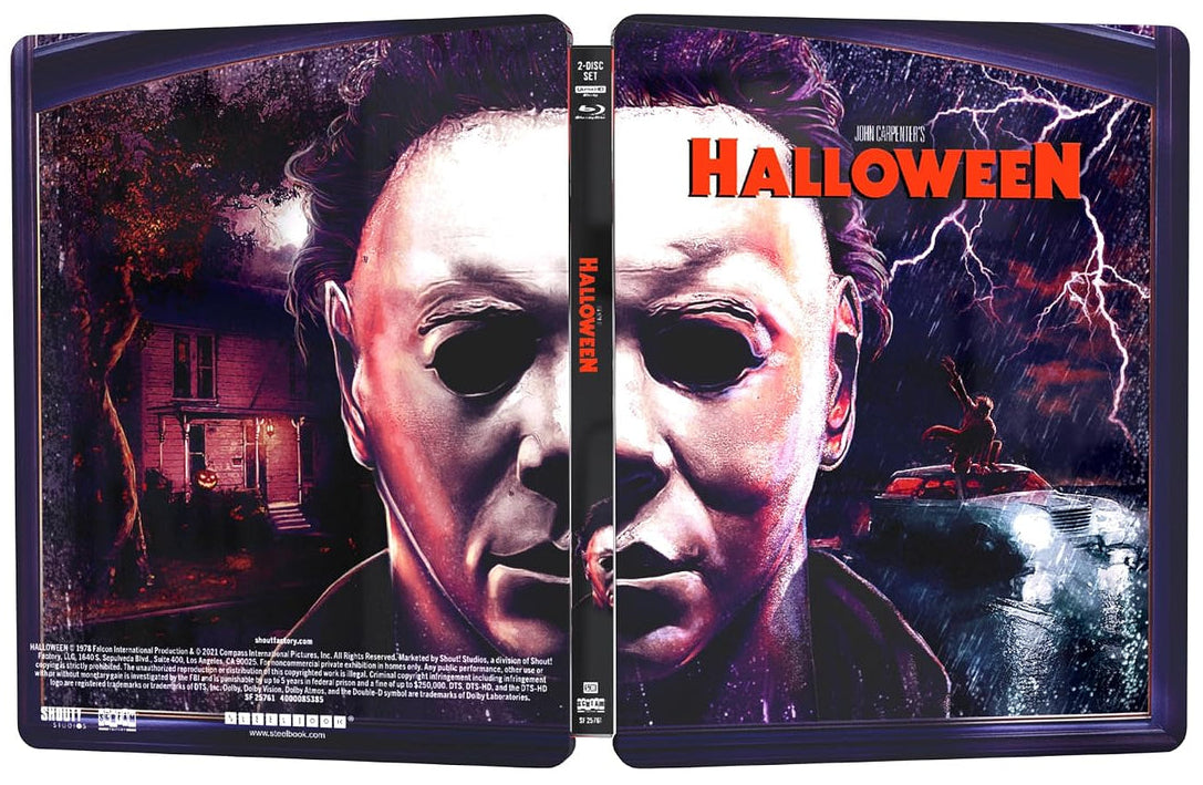 PRE-ORDER Halloween (1978) Limited Steelbook Scream Factory - 4K UHD / Blu-ray