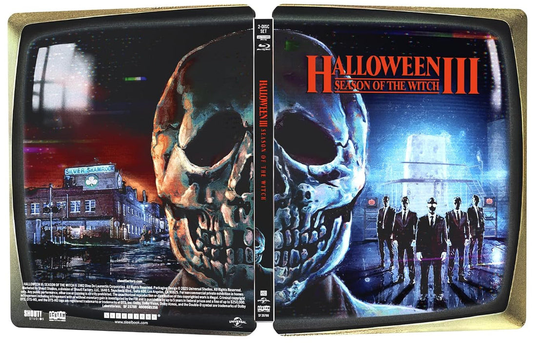 PRE-ORDER Halloween III: Season of the Witch (1982) Limited Steelbook Scream Factory - 4K UHD / Blu-ray