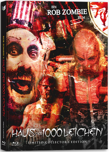 House of a 1000 Corpses (2003) LE 666 Mediabook - Blu-ray Region B