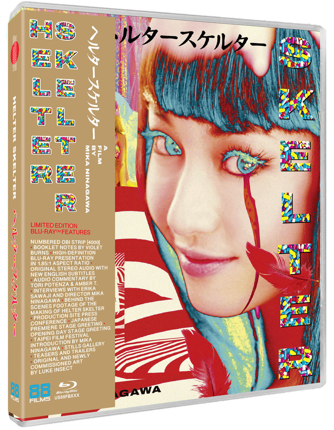 PRE-ORDER Helter Skelter (2012) Limited Edition 88 Films US - Blu-ray Region A