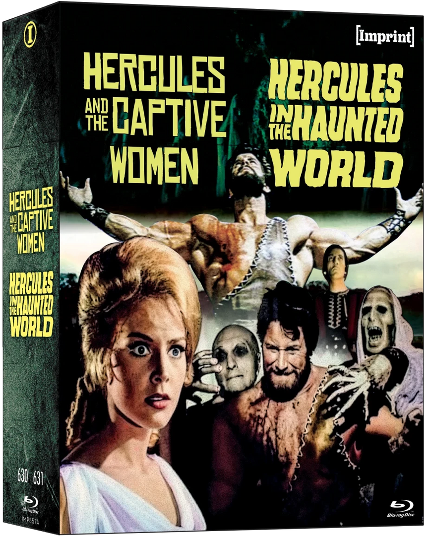 PRE-ORDER Hercules and the Captive Women / Hercules in the Haunted World - Limited Edition - Blu-ray Region Free