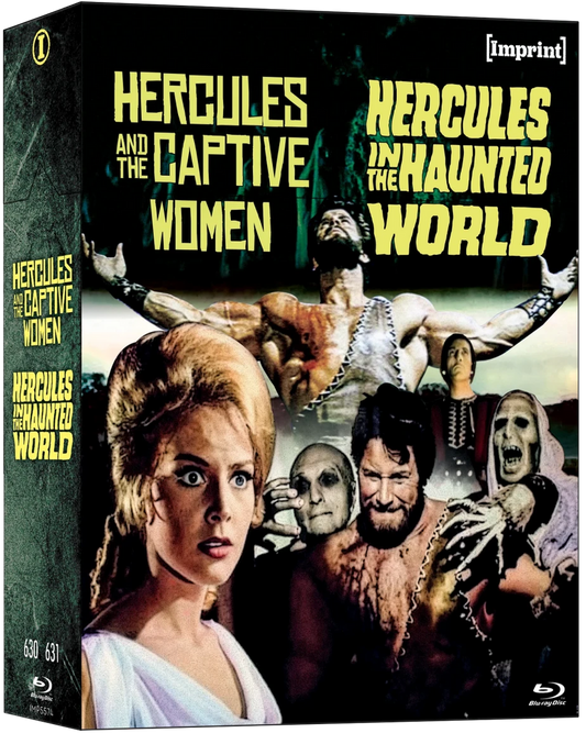 PRE-ORDER Hercules and the Captive Women / Hercules in the Haunted World - Limited Edition - Blu-ray Region Free