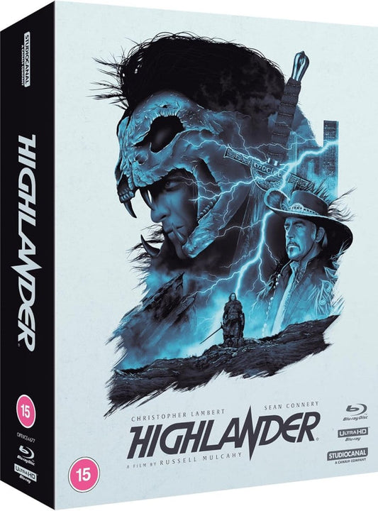 PRE-ORDER Highlander (1986) UK Limited Collector's Edition - 4K UHD / Blu-ray Region B