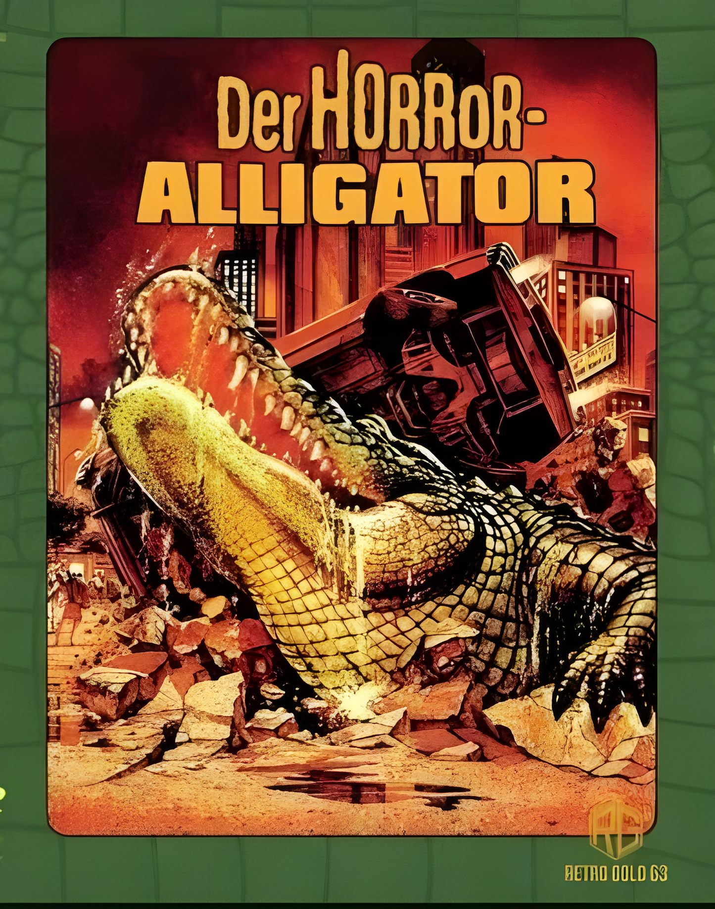 Alligator (1980) LE 1000 Padded Mediabook - Blu-ray Region B