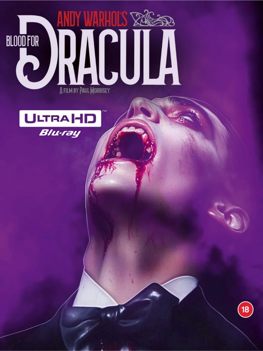 Blood For Dracula (1974) LE 1000 Slipcover Collector's Edition - 4K UHD / Blu-ray Region Free
