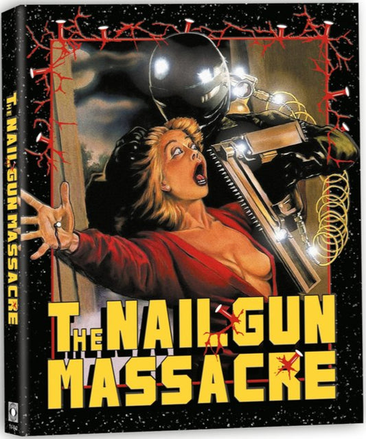 The Nail Gun Massacre (195) LE 8000 Slipcover Terror Vision - 4K UHD / Blu-ray Region A