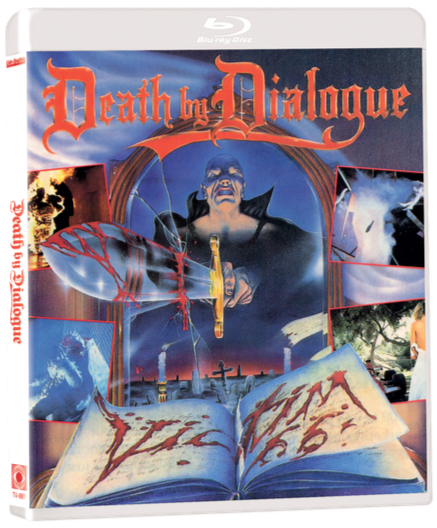 PRE-ORDER Death by Dialogue (1988) LE Slipcover Terror Vision - Blu-ray Region Free