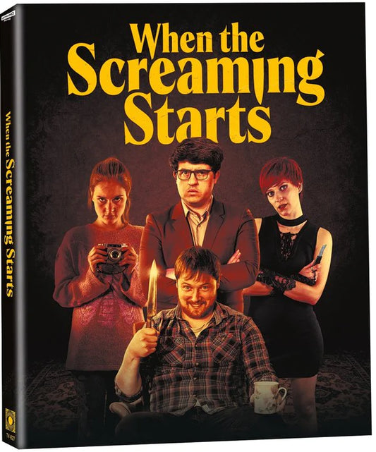 When The Screaming Starts (2022) LE 2000 Slipcover 4K UHD - Terror Vision
