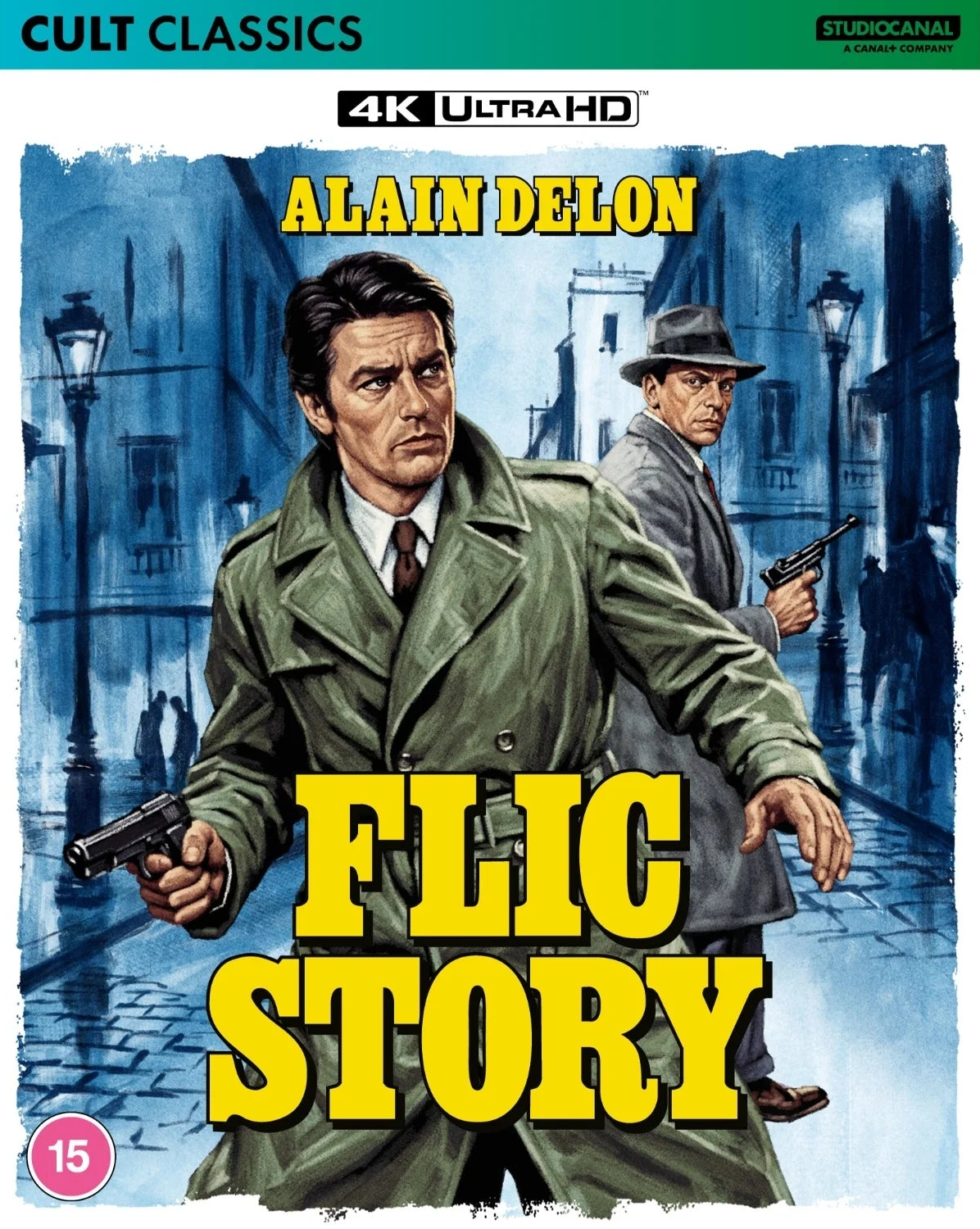 PRE-ORDER Flic Story (1975) LE Slipcover StudioCanal - 4K UHD