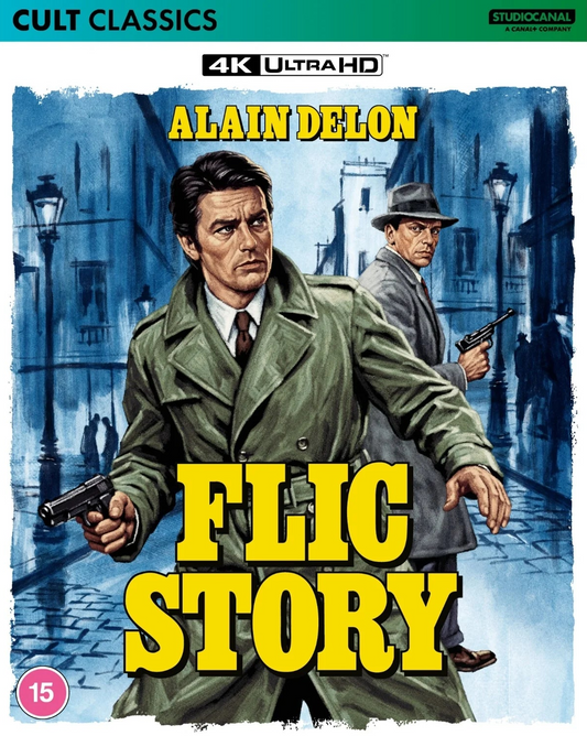 PRE-ORDER Flic Story (1975) LE Slipcover StudioCanal - 4K UHD