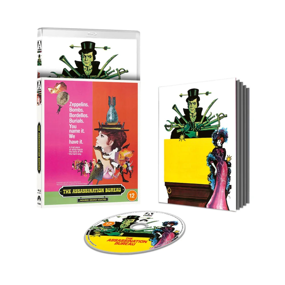 *UPDATE* PRE-ORDER The Assassination Bureau (1969) LE Slipcover Arrow UK - Blu-ray Region B
