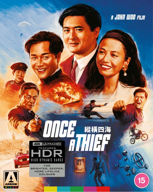 PRE-ORDER Once A Thief (1991) LE Slipcover Arrow UK - 4K UHD