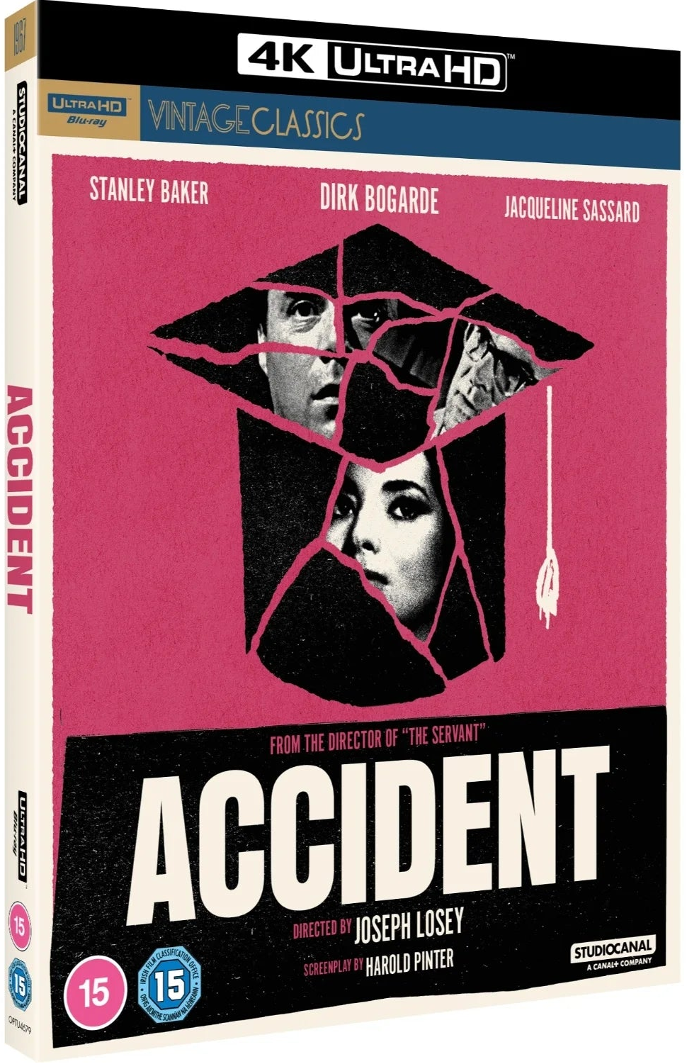 PRE-ORDER Accident (1967) LE Slipcover StudioCanal - 4K UHD