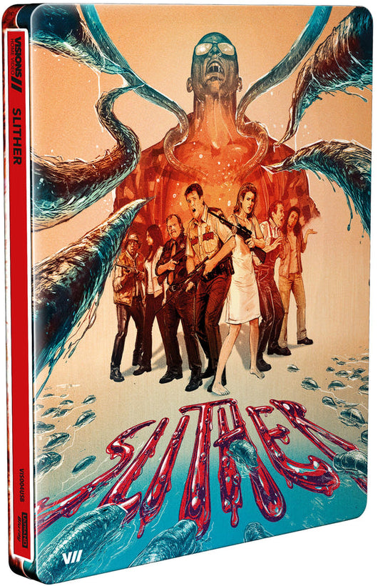 Slither (2006) UK Limited Edition Steelbook - 4K UHD / Blu-ray Region B