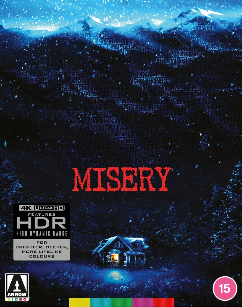 PRE-ORDER Misery (1990) Limited Edition Slipcover Arrow UK - 4K UHD