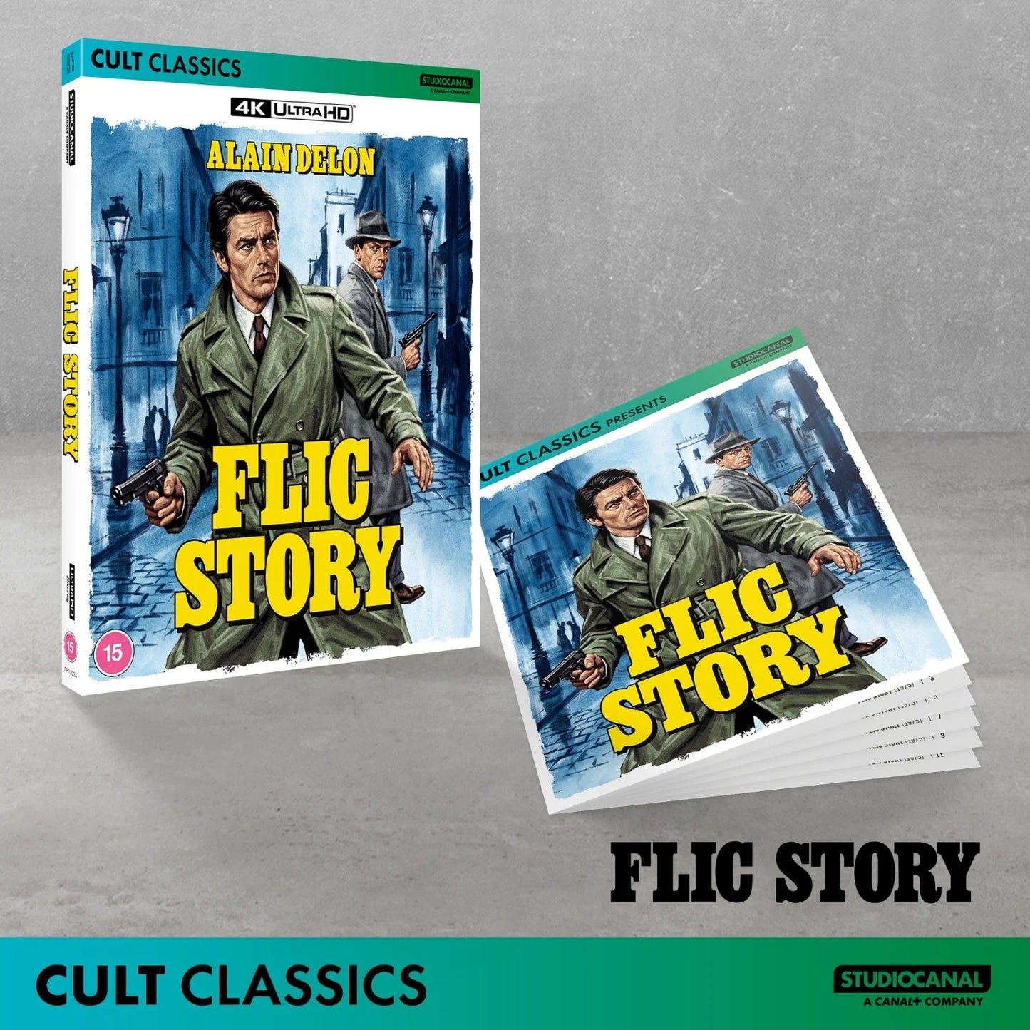 PRE-ORDER Flic Story (1975) LE Slipcover StudioCanal - 4K UHD