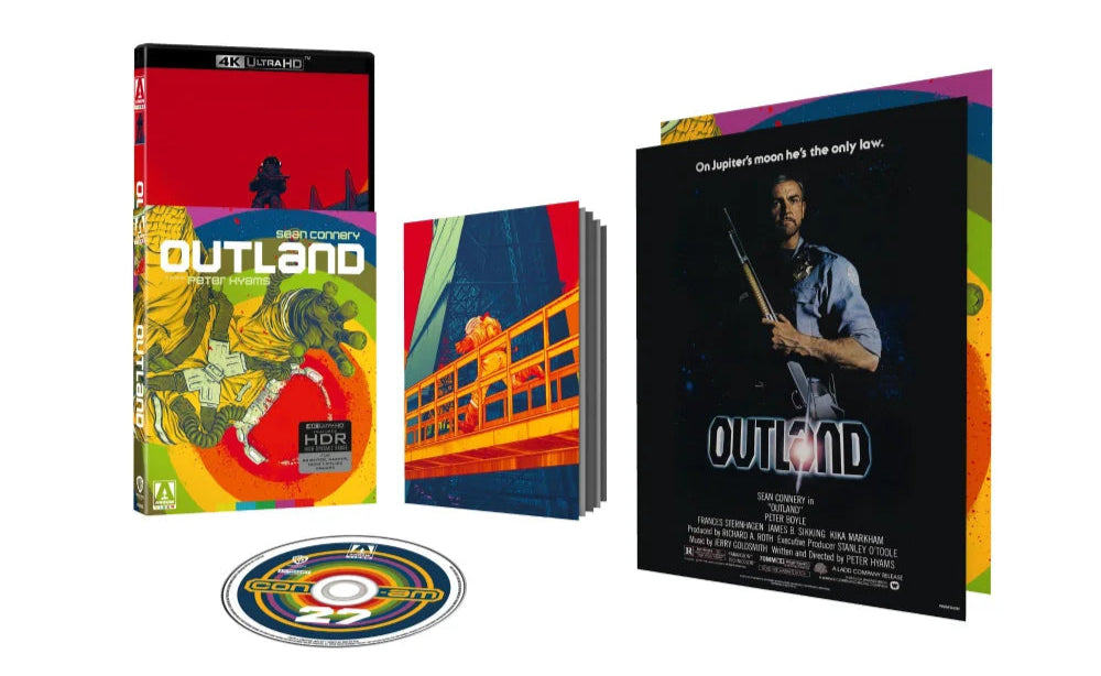 Outland (1981) LE Slipcover Arrow US - 4K UHD