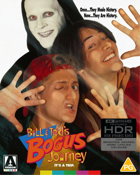 PRE-ORDER Bill and Ted's Bogus Journey (1991) LE Slipcover Arrow UK - 4K UHD