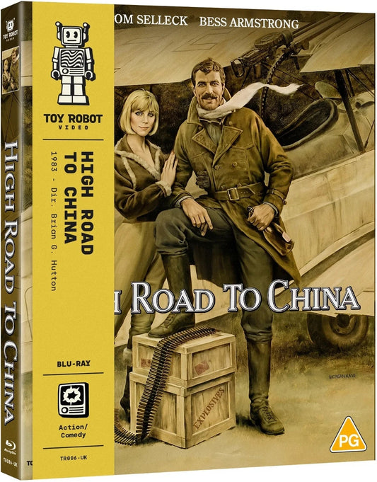 PRE-ORDER High Road to China (1983) LE Slipcover Toy Robot UK - Blu-ray Region B